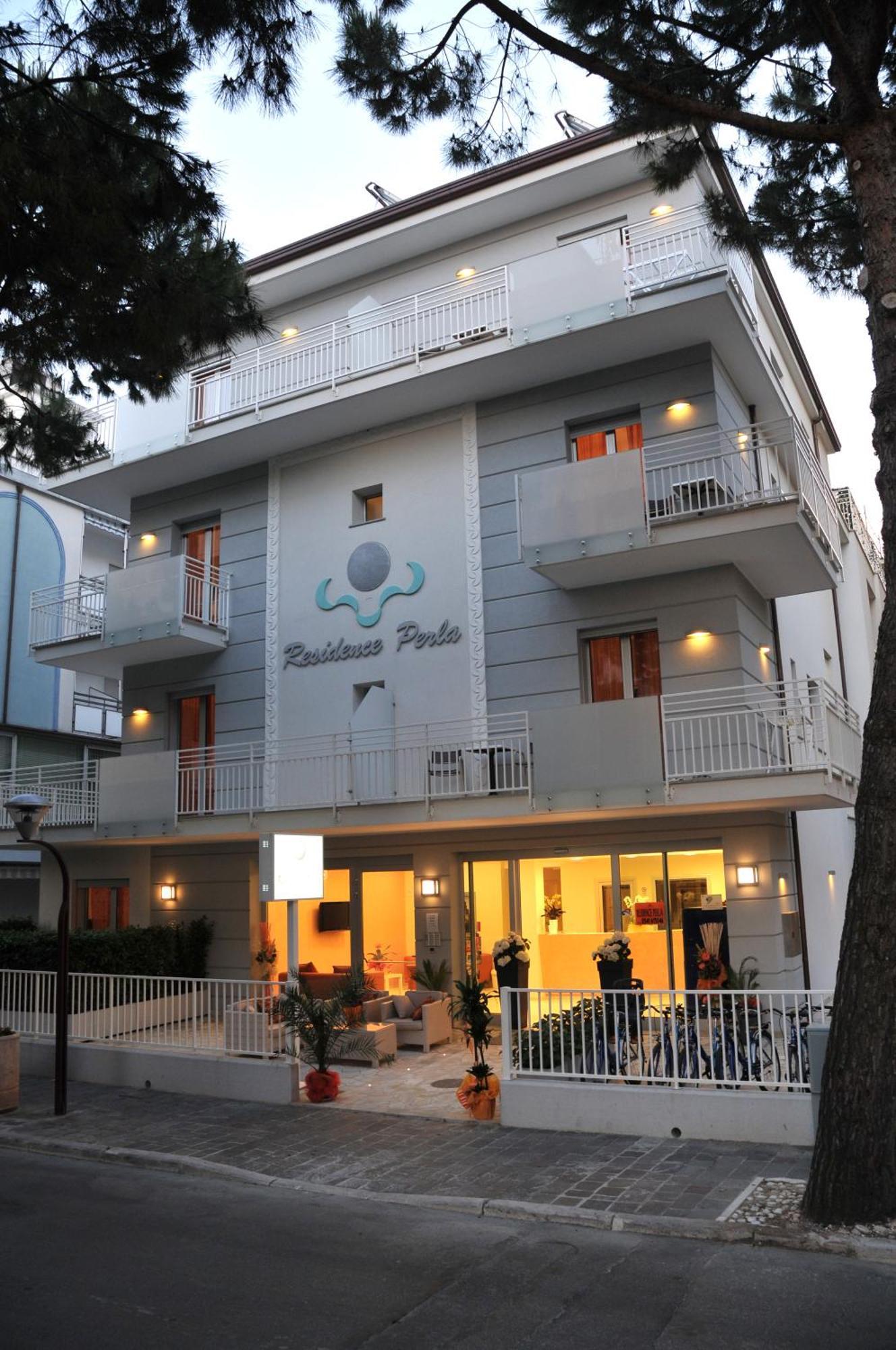 Residence Perla Misano Adriatico Kültér fotó