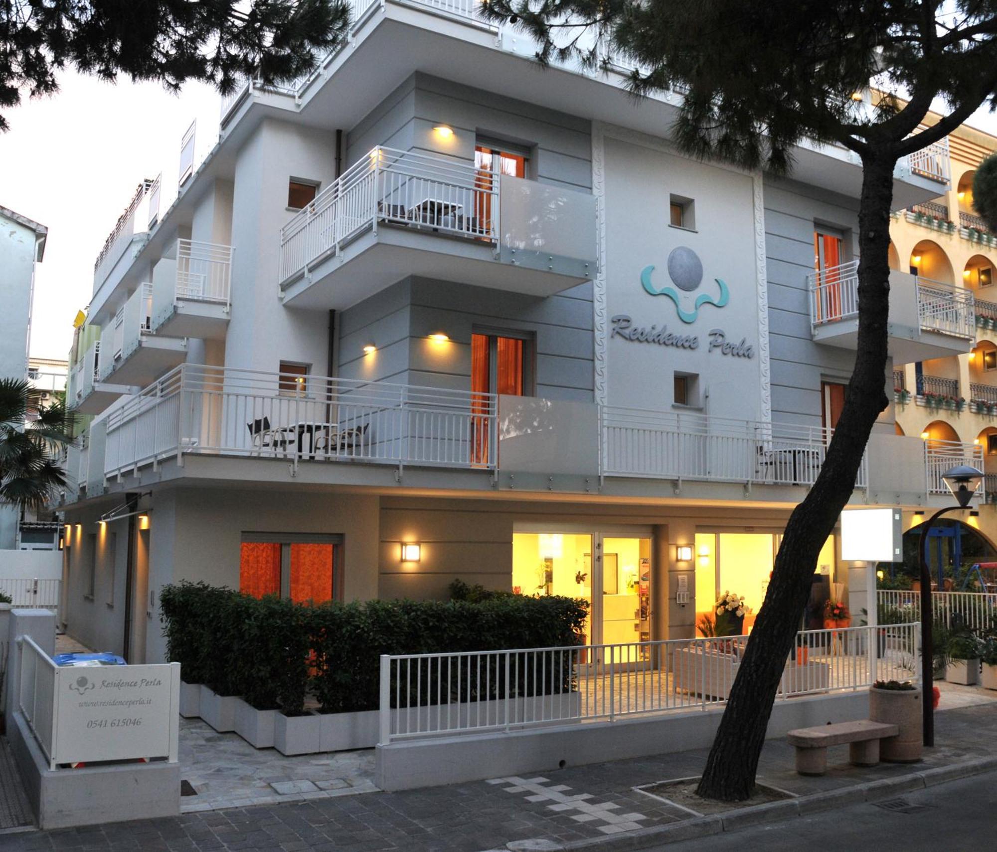 Residence Perla Misano Adriatico Kültér fotó